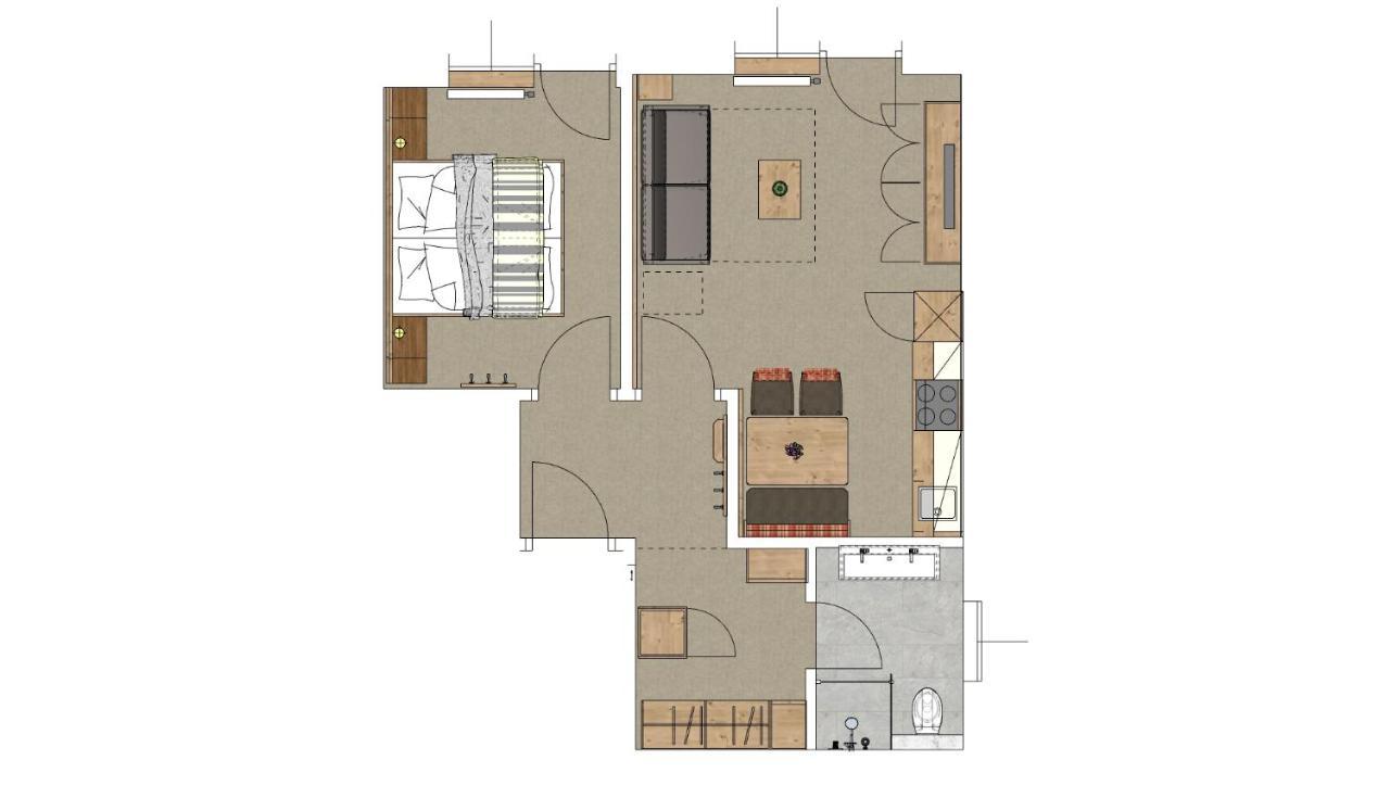 Apartments & Garni Alpenrose Obertauern Dış mekan fotoğraf